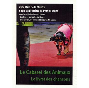 Le cabaret des animaux - livret chansons