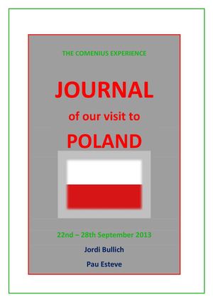 JOURNAL of our visit to POLAND