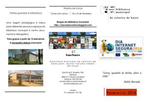 BiblioAnimação fevereiro 2014