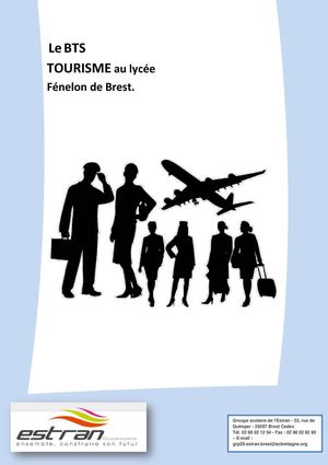 Le BTS Tourisme au lycée fénelon de Brest
