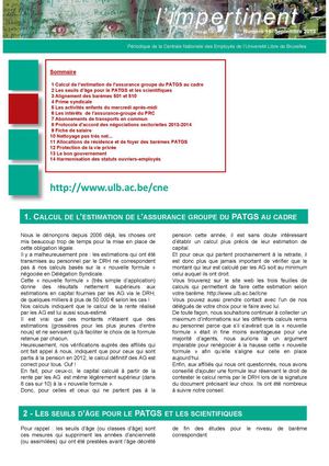 L'impertinent 14 - Septembre 2013