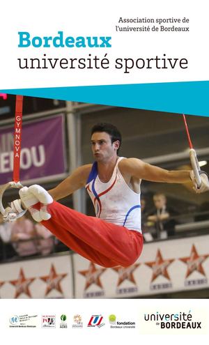 Plaquette "Bordeaux université sportive"