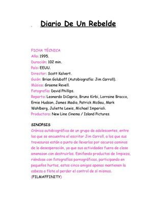 Diario De Un Rebelde