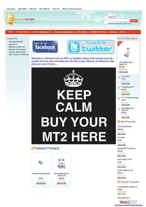 Buy melanotan 2 uk, buy tanning injections uk - Easytan-europe