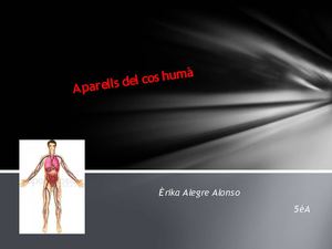 "Els aparells del cos humà" per Érika Alegre