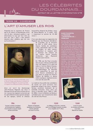 Les célébrités du Dourdannais