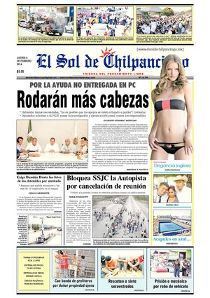 El Sol de Chilpancingo 6 Febrero 2014