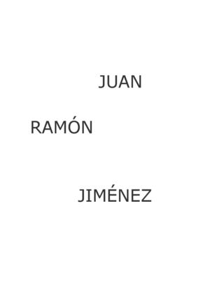 Juan Ramón Jiménez