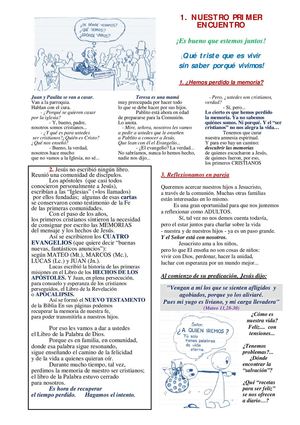 01 Nuestro primer encuentro
