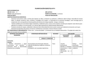 Planificacion N º 4