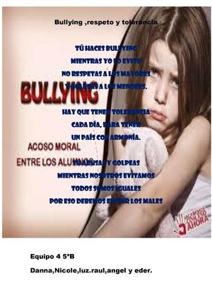 POESIAS BULLYING