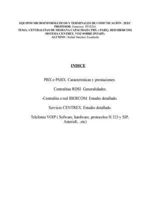 CENTRALITAS,VOIP,IBERCOM