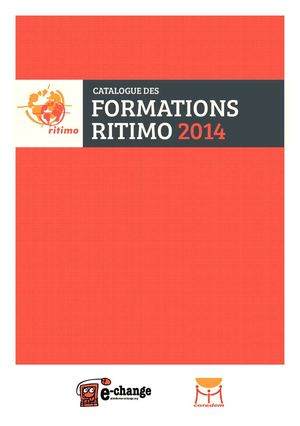 Catalogue des formations Ritimo en 2014