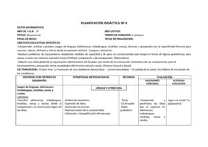 Planificación Nº 4