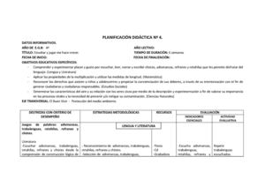 Planificación Nº 4