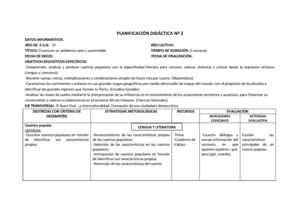 Planificación Nº 2