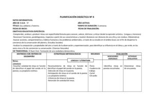 Planificación Nº 4