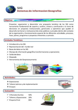 Sistemas de Información Geografica
