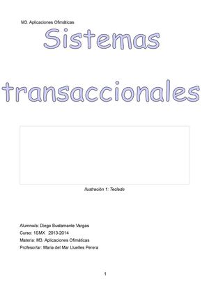 Sistemas transaccionales