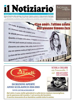 il Notiziario - Corato - 7 febbraio 2014