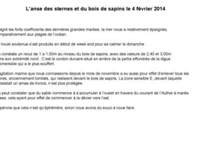 LE BOIS DES SAPINS ...4 FEVRIER 2014