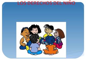 DERECHOS DEL NIÑO