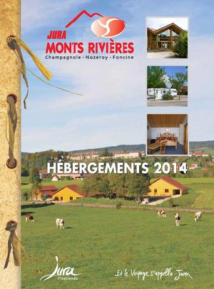 Guide hébergements Jura Monts Rivières 2014
