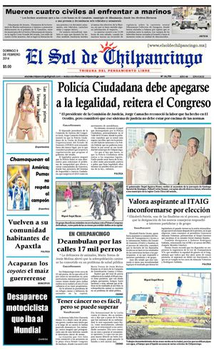 El Sol de Chilpancingo 09 Febrero 2014