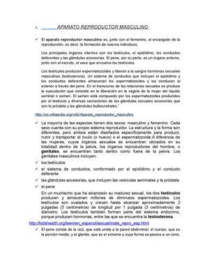 APARATOS REPRODUCTORES