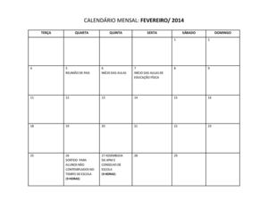 Calendário-fev