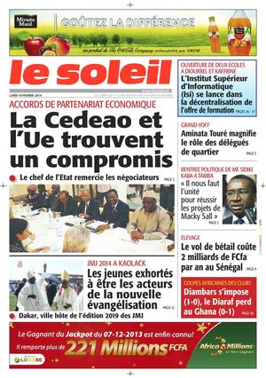 Edition du 10 Février 2014