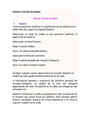 Tutorial de  Microsoft excel