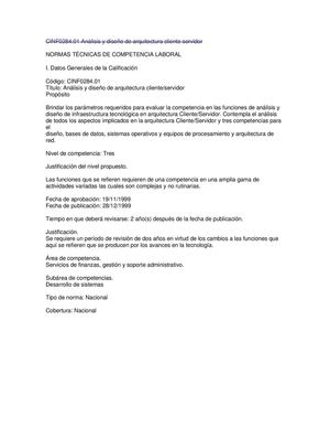 Análisis y diseño de arquitectura