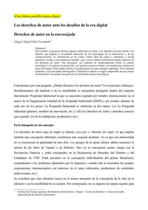 Derechos de autor