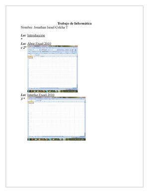 Manejo de Excel