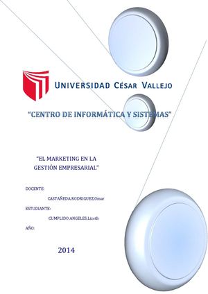 EL MARKETING EN LA GESTIÓN EMPRESARIAL