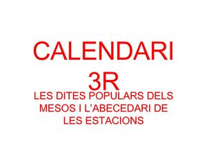 CALENDARI 3r