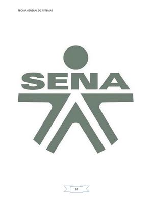 Teoria General de Sistemas