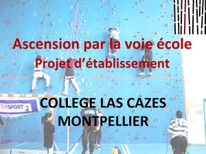 Collège Las Cazes - Projet d'établissement