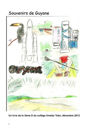 souvenirs de Guyane -3ème D - Omeba Tobo
