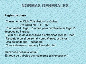 Generalidades del curso