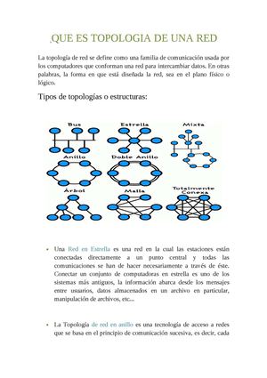 Topologias de red