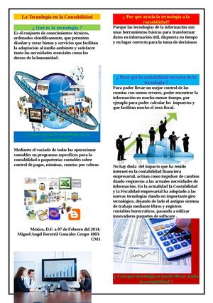 La Tecnología en la Contabilidad