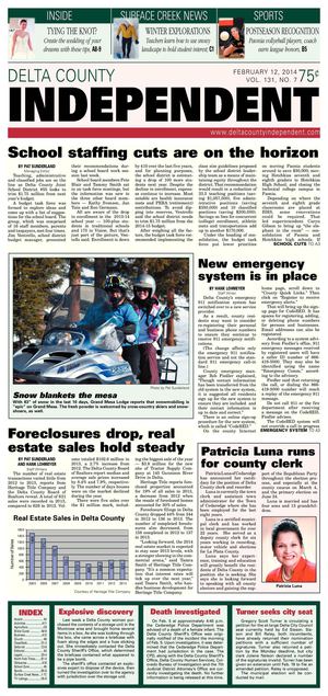 Delta County Independent, Feb. 12, 2013