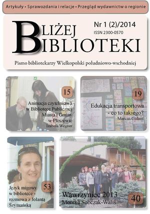 Bliżej Biblioteki Nr 1(2) 2014