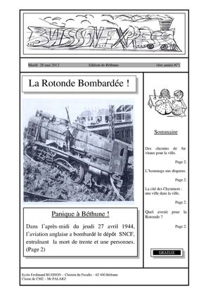 Les benjamins de l'histoire béthunoise - La Rotonde - Béthune