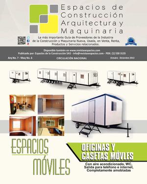 Revistas Espacios de la Construcción, Arquitectura y Maquinaria No. 2