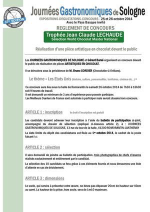 Trophée Jean Claude lechaude