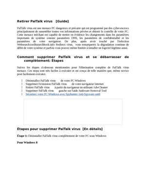 Désinstallez PalTalk virus: Easy Way pour supprimer PalTalk virus