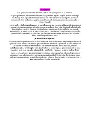 LAS AGUJETAS